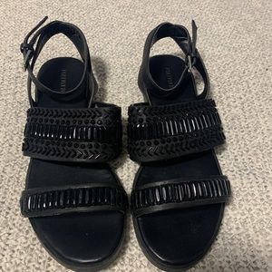 Black sandals